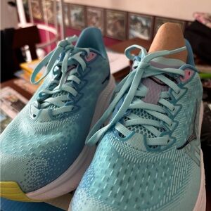 Brand New never worn . Hokas One One Women's Light Blue Running Shoes